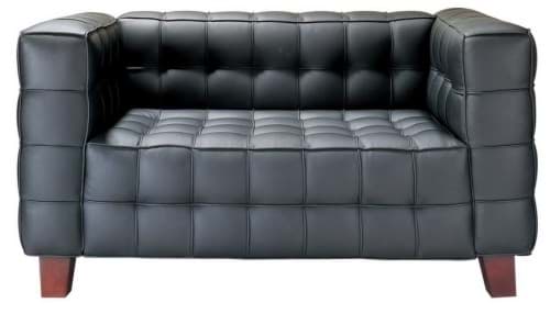 Josef Hoffmann sofa 2-seater Cubus (1910) resmi
